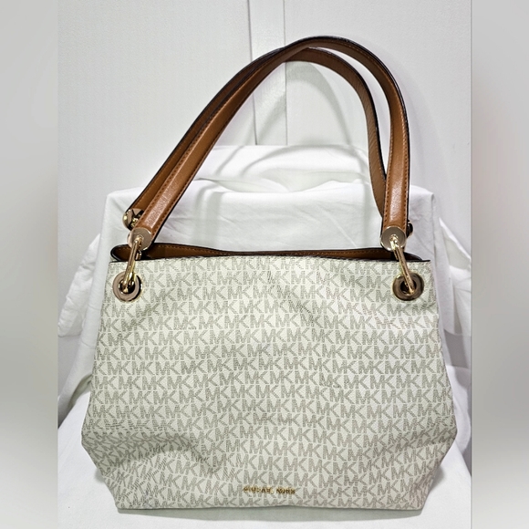 Michael Kors Bags Michael Kors Raven Logo Shoulder Bag Poshmark